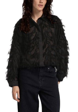 Selected Femme SLFMYLINE Skjorta Blusar Dam Svart 40