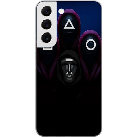 Kompatibelt Mobilskal till Samsung Samsung Galaxy S22 5G Squid Game Säsong 3 Nya Ikoner Populär Serie TV Motiv Asiatisk Drama Trend Ikoniskt Grafisk
