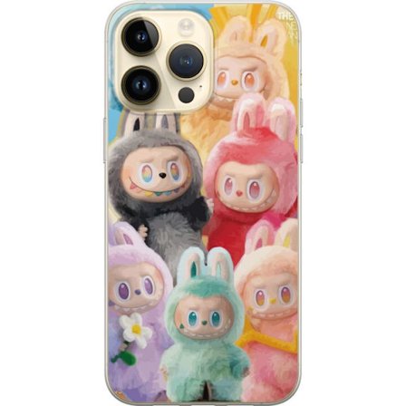 Kompatibelt Mobilskal till Apple Apple iPhone 15 Pro Max Söt monsterkanin limited edition samlarobjekt