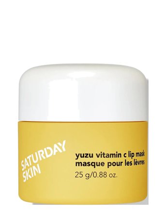 Saturday Skin Yuzu Vitamin C Lip Mask 25G - White - 25 G
