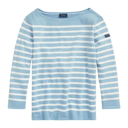 Ralph Lauren, Round-neck Knitwear Blauw, Dames, Maat:L