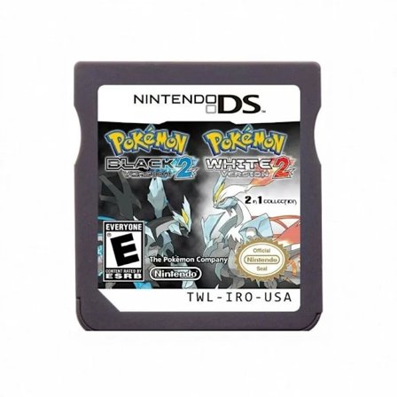 Modeller Klassiske Spill DS Kassett Konsoll Kort svart hvit 2