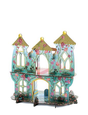Castle Of Wonders 3D Toys Playsets & Action Figures Play Sets Multi/mønstret Djeco*Betinget Tilbud