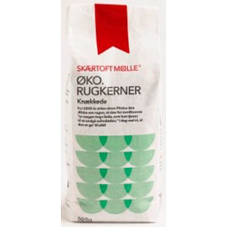 Skærtoft mølle Rugkerner knækket Ø 500 g, Helse & Madvarer, Kerner & Frø, Kerner