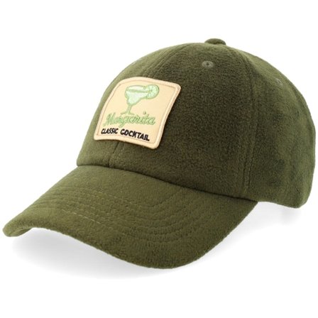 Iconic - Margarita Classic Cocktail Wool Olive Dad Cap Unconstructed Green Cap - @ Hatstore