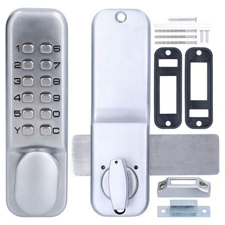 Mekanisk kombinasjonslås Tyverisikre koder Lås for dobbeltveis port glassdør tre dør kontorbruk