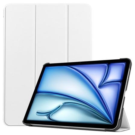 iPad Air 11 (2024) Kotelo Auto Her / Nuku Kolminkertainen Tait White