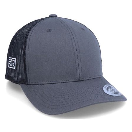 Fair - Grå trucker Keps - Fair Logo Classic 2-Tone Charcoal/Black Trucker @ Hatstore