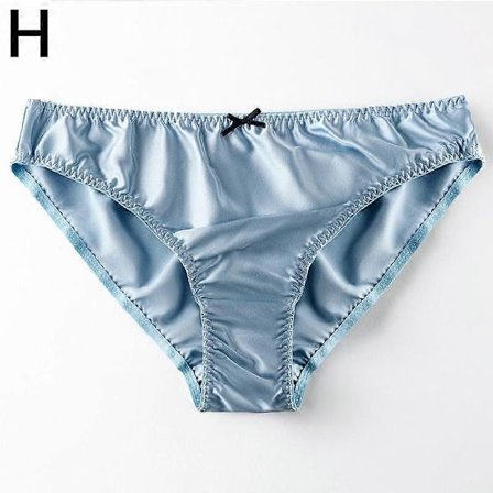 Sexede kvinder Damer Satin Silkeagtige Trusser Undertøj Knickers Stor Størrelse-WELLNGS