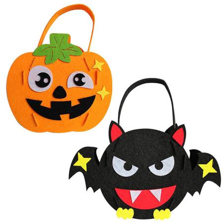 Halloween Pumpkin Ghost Ball Tracery (2 Delar Orange + Svart)