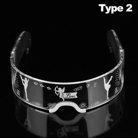 LED-ljusglasögon Cyberpunk EyeWare TYPE 2