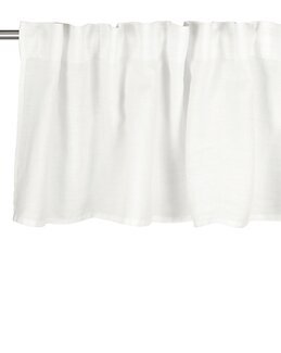 Multibåndskappe Julie Ensfarvet Off-white