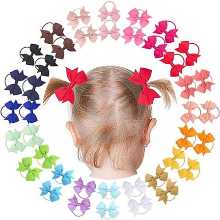 40 st 2 tum Baby Girls Hår Bågar Hår Band Små Hår Spännen