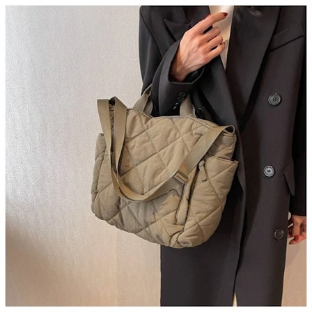 Tote Taske Messenger Skuldertaske GRØN grøn