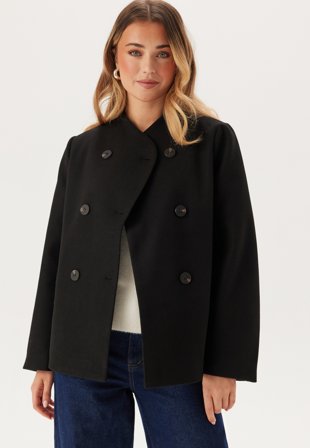 VILA - Vicosa Jacket - Black - Kläder - - Bubbleroom