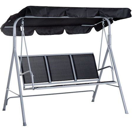 3-istuttavan puutarhakeinun istuimen korvaava katos, universaali ulkokäyttöön tarkoitettu puutarhakeinun istuimen korvaava katos, vedenpitävä ja UV-