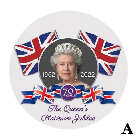Frun - Foto Kylskåpsmagnet För Att Markera Döden Av Drottning Elizabeth Ii