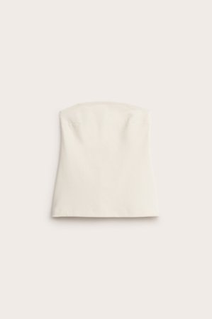 Kappahl | Top tuba Offwhite XS | Offwhite