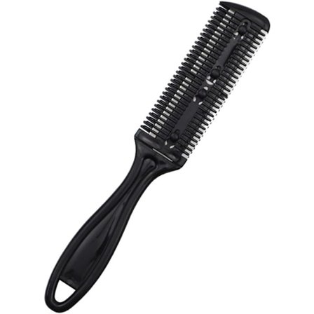 1 kappale hiusten ohennuskampa, hiustenleikkuukampa, hiustenleikkuukampa ohennukseen, ammattimainen DIY Sha