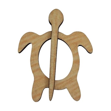 Tre Brosje Slitesterk Kreativ Gave Brosjer Brosjenål Med Tre Dyremønster Brosjer For Kvinner Skjerfring (FMY)