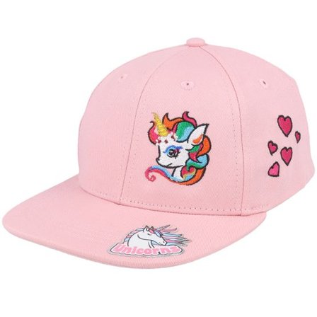 Unicorns - Rosa snapback Keps - Kids Glorious Unicorn Pink Snapback @ Hatstore