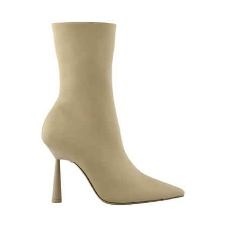 Gia Borghini Ankle Laarzen , Beige , Dames , Maat: 39 EU High heels