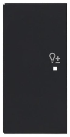 ABB Impressivo 6220-0-0164 Enkelvippa dimmer, vänster Antracit, Strömbrytare & vägguttag