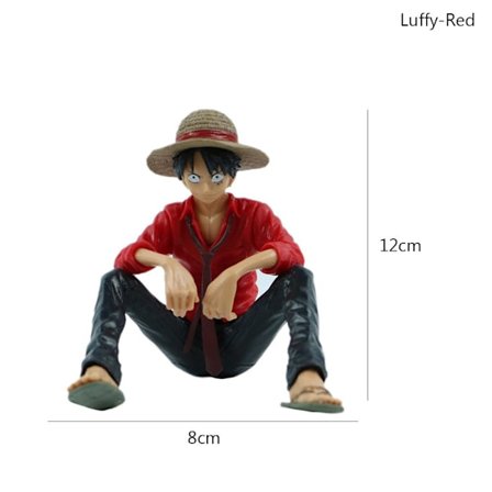 Bilprydnad Action Figur LUFFY-RED