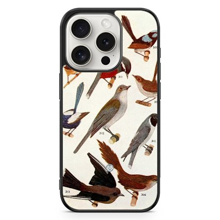Bjornberry Skal iPhone 15 Pro - Fåglar