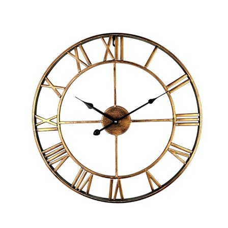 Veggklokker Nålegave BRONSEFARGE