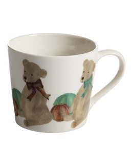 Porselenskrus Nostalgi! Hvit