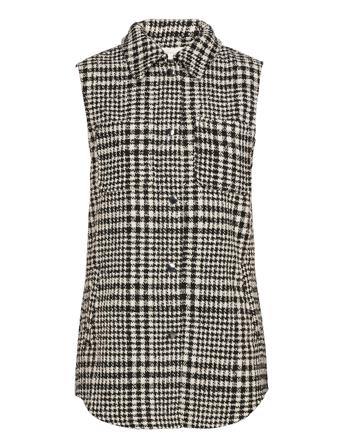 Viceyla L/S Waistcoat Black Vila