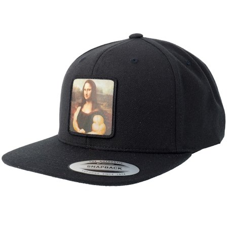 Berzerk - Svart snapback Keps - Lifting Mona Lisa Black Snapback @ Hatstore