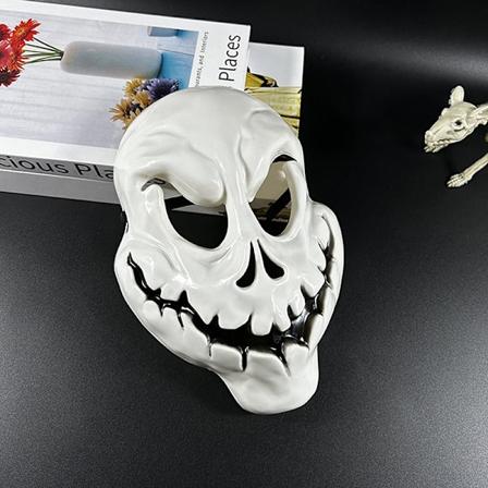 Halloween Plastmaske Mumiemaske Skjelett Morsom Utkle Vam A5