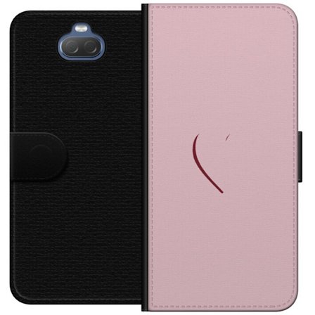 Yhteensopiva Lompakkokotelo Sony Sony Xperia 10 SoftPinkLove