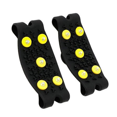 Anti-skrid Is Griber Udendørs til Over Sko Støvle Knopper 2 Sæt