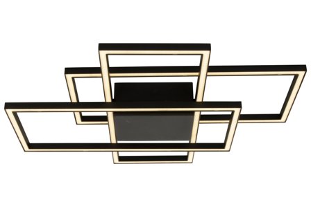 Aneta Lighting NEW YORK plafond, svart, 45W LED