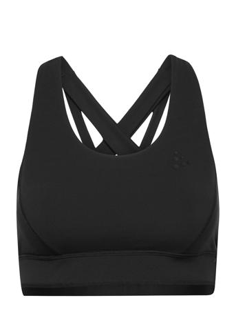 Core Charge Rib Sport Top W Lingerie Bras & Tops Sports Bras - ALL Musta Craft