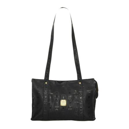 MCM Pre-owned, Tote Bags Zwart, Dames, Maat:ONE Size