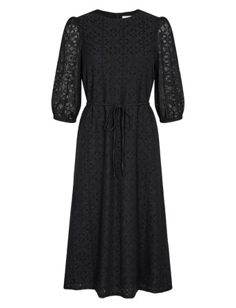 Nuviol Dress Dresses Lace Dresses Svart Nümph*Betinget Tilbud