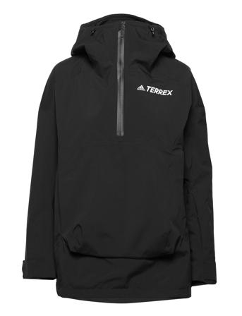 Terrex 2-Layer Non-Insulated Snow Anorak Outerwear Sport Jackets Sort Adidas Performance