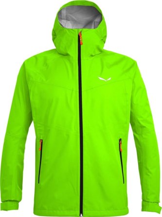 Salewa Men's Puez Aqua Powertex Hardshell Jacket Men shell jackets Green M