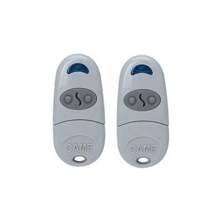 Set med 2, 433 bärbara fjärrkontroller, kompatibel med Top432EV/CAME 432, dörr- och garagefjärrkontroller