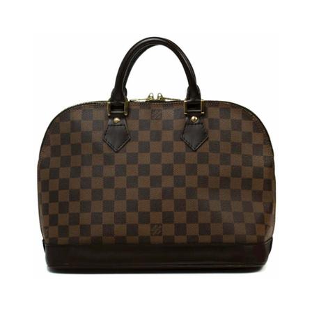 Louis Vuitton Vintage Pre-owned Alma Vintage Small Tas , Bruin , Dames , Maat: ONE Size Vintage Tassen