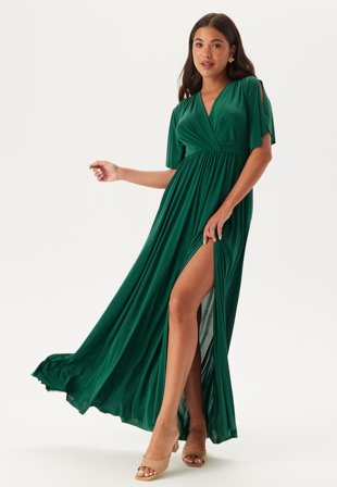 Bubbleroom Occasion Butterfly Sleeve Soft Gown Vaatteet