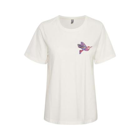 Culture CUamora T-Shirt Hvid, Dame T-shirts