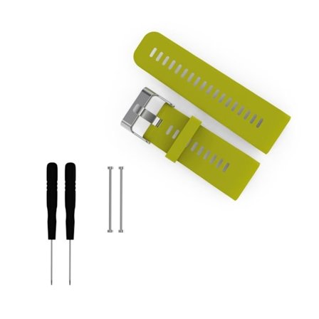 Garmin Vivoactive HR Miljövänligt silikon klockband - Grön