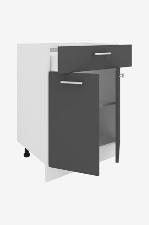VCM - Skab Esilo 2 Doors/ 1 Drawer - Flerfarvet - Hylder & opbevaring - Fra Homeroom
