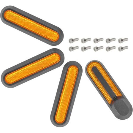 Sparkesykkel Hjulbeskyttelse Refleksstripe for Xiaomi M365, Pro, 1S, Essential, Pro2, Mi3
