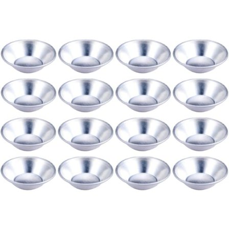 16-pack kakform i aluminium